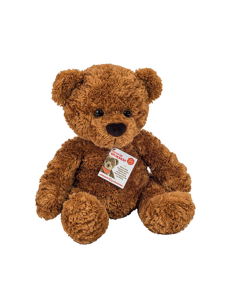 HERMANN TEDDY | Plüschtier - Teddy braun 35cm mit Brummstimme | keine Farbe