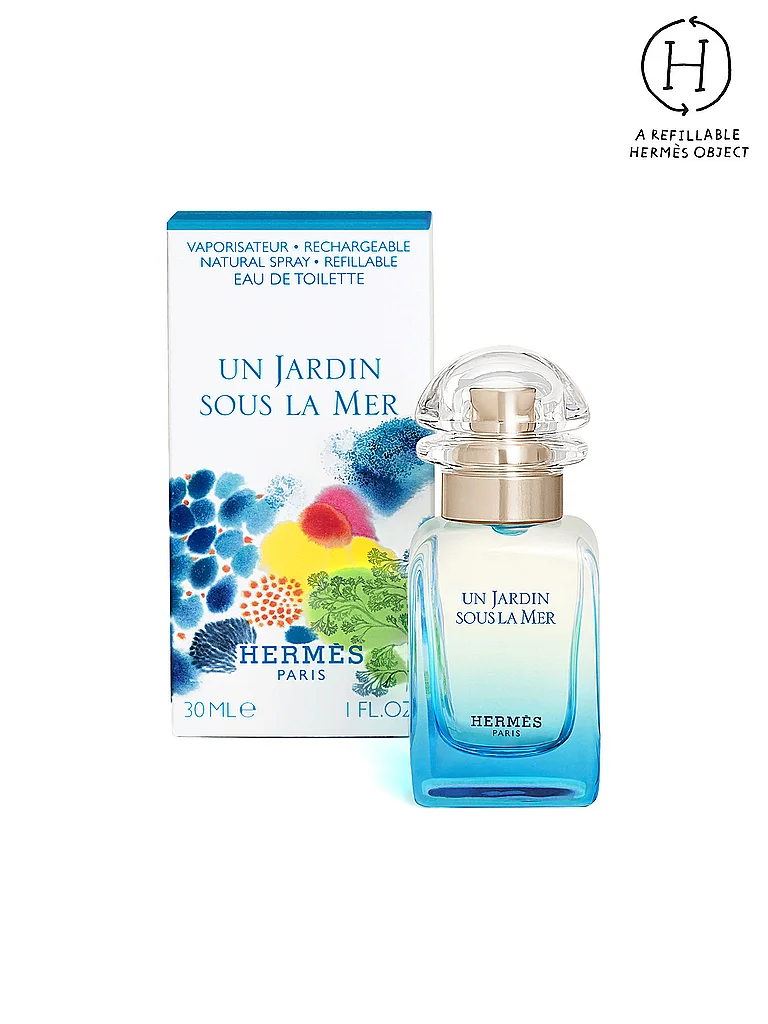 Hermès Un Jardin Sous la Mer Eau de Toilette Blue 30ml 3