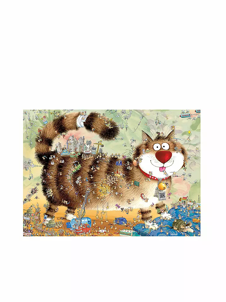 HEYE | Puzzle - Cats Life Degano 1000 Teile | keine Farbe