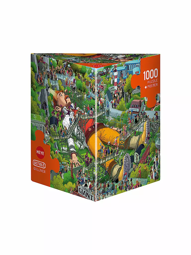 HEYE | Puzzle - Gulliver 1000 Teile | keine Farbe