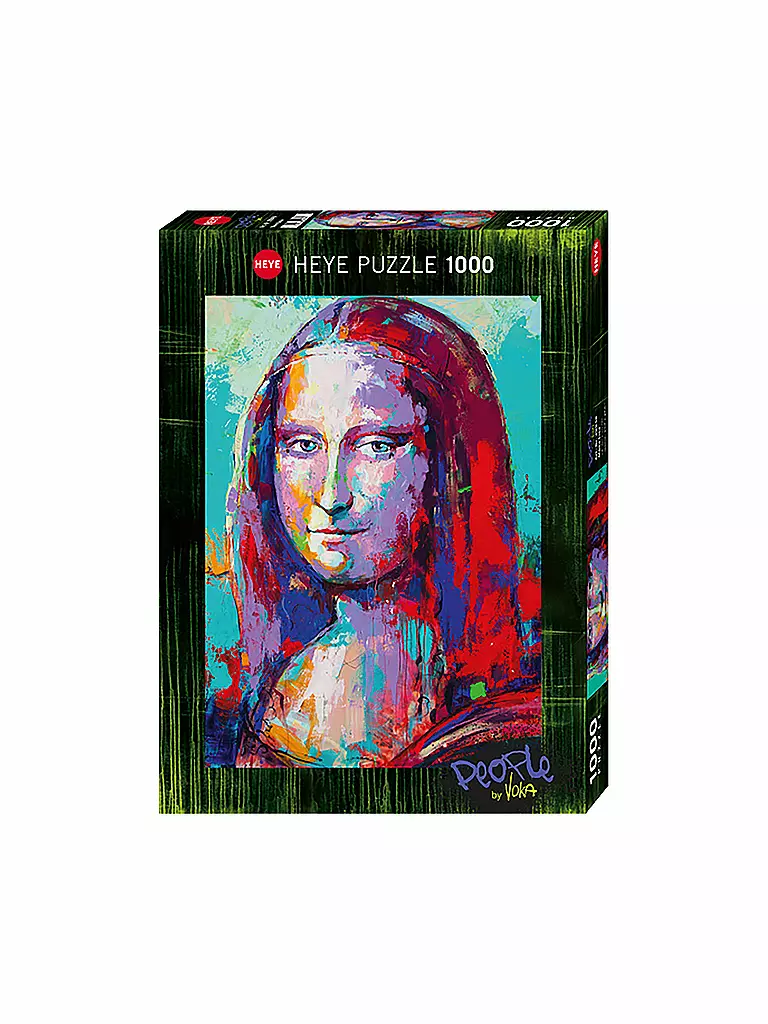 HEYE | Puzzle - Mona Lisa 1000 Teile | keine Farbe
