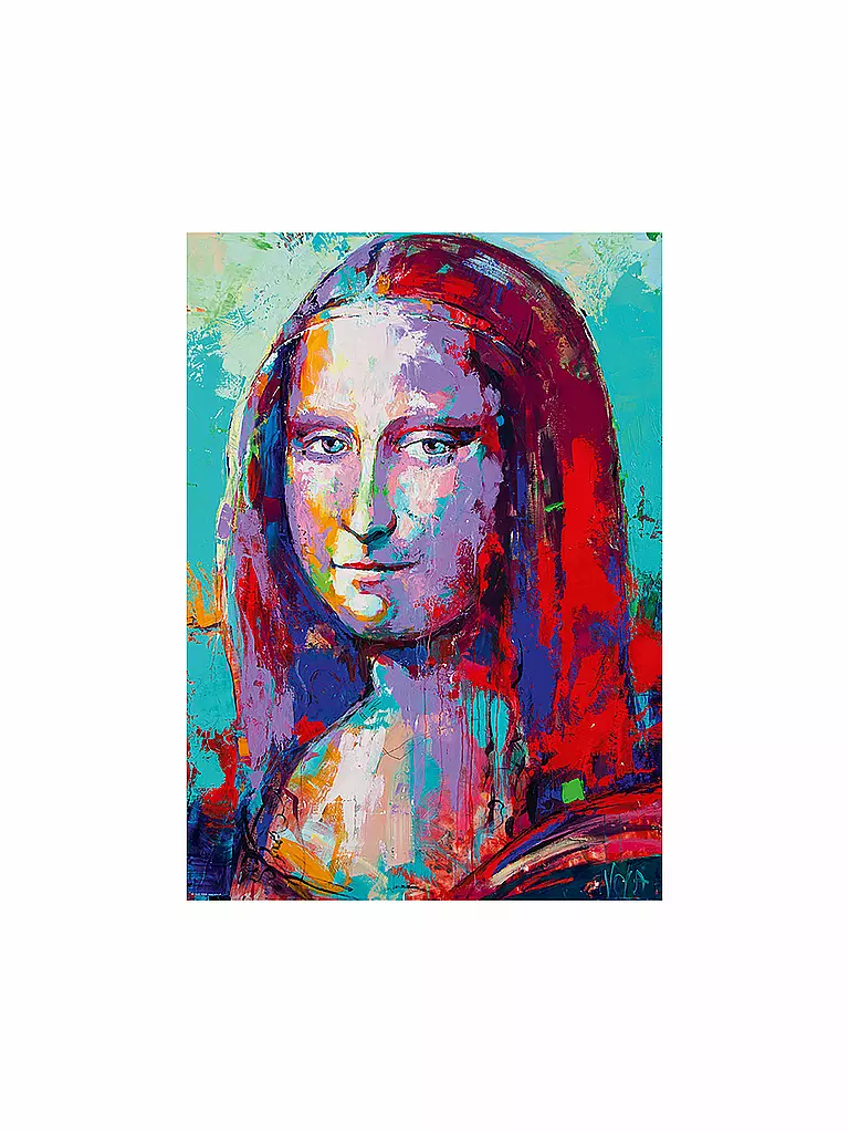 HEYE | Puzzle - Mona Lisa 1000 Teile | keine Farbe