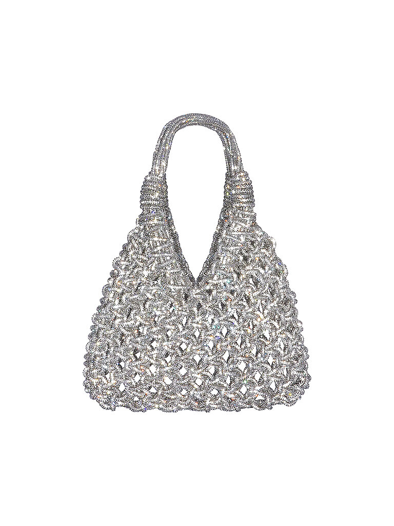 HIBOURAMA Tasche  - Henkeltasche VANNIFIQUE silber
