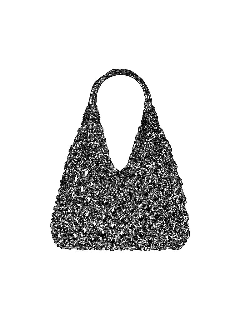 HIBOURAMA Tasche  - Henkeltasche VANNIFIQUE grau
