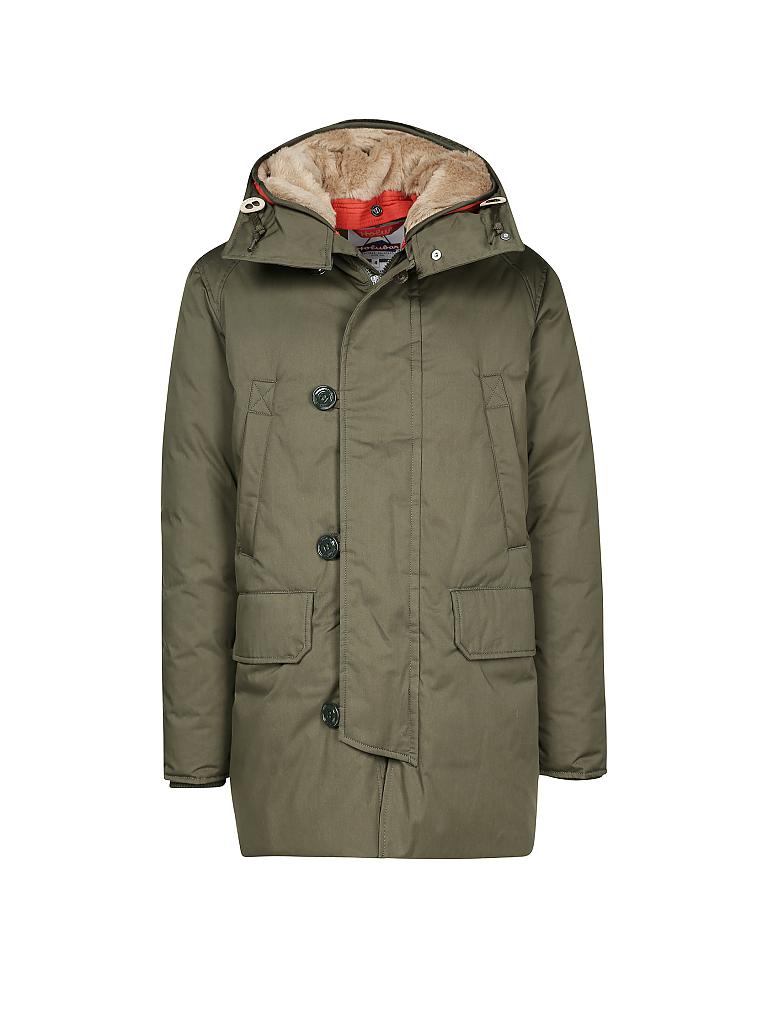 HOLUBAR | Parka mit Steiff-Teddyfutter "Boulder" | olive