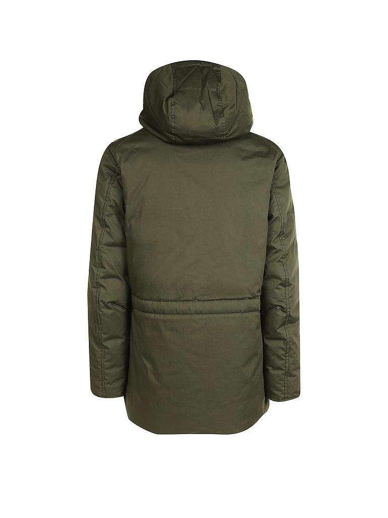 HOLUBAR | Parka mit Steiff-Teddyfutter "Boulder" | olive