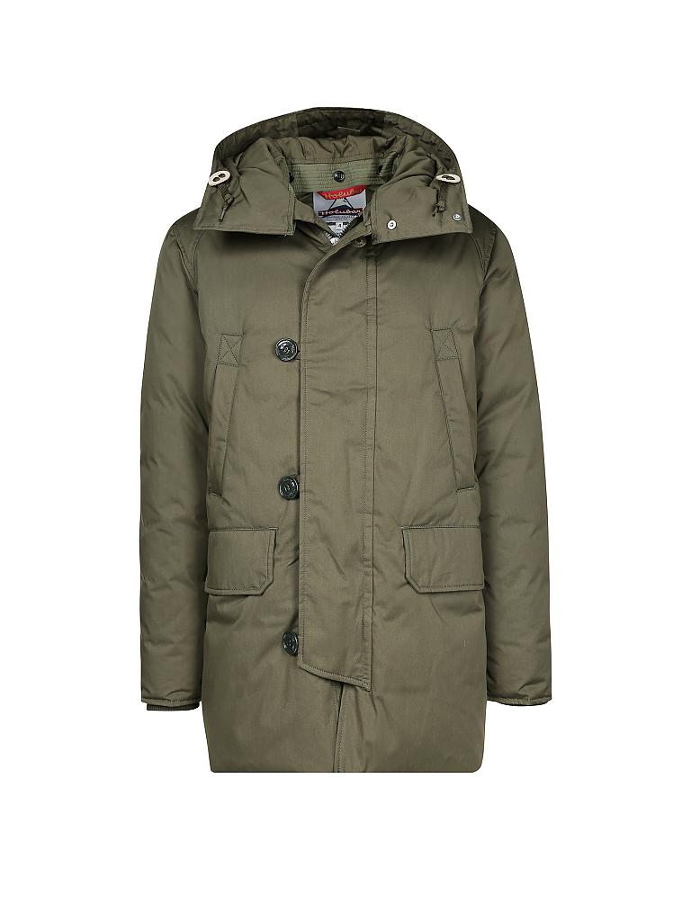 HOLUBAR | Parka mit Steiff-Teddyfutter "Boulder" | olive