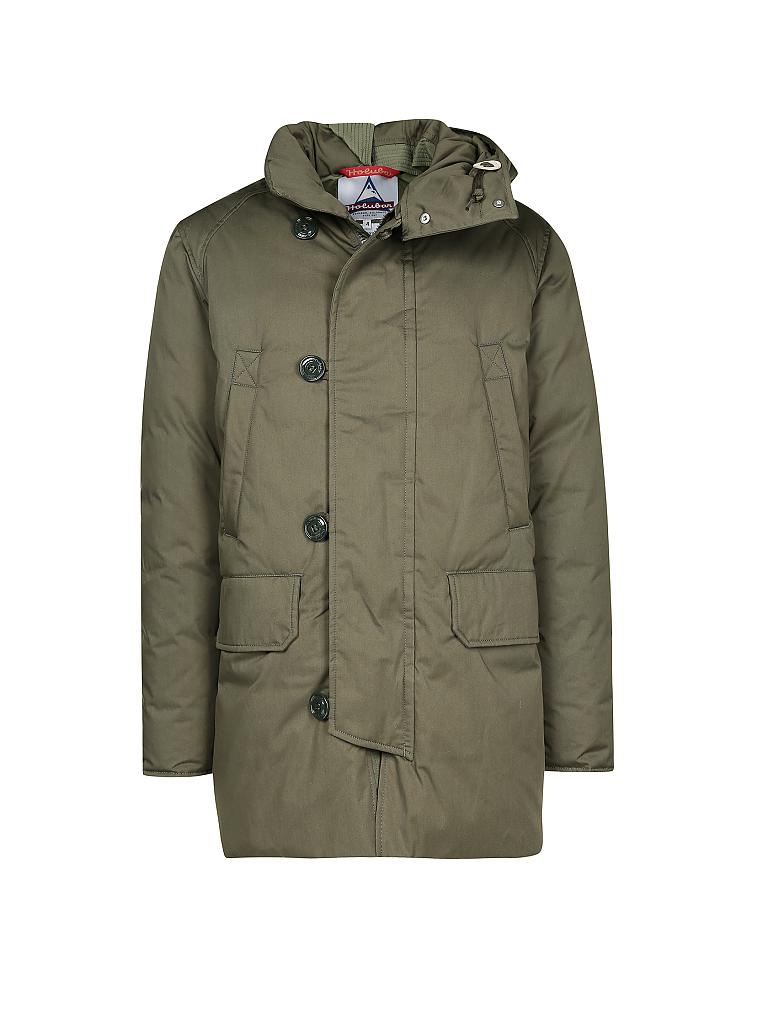 HOLUBAR | Parka mit Steiff-Teddyfutter "Boulder" | olive