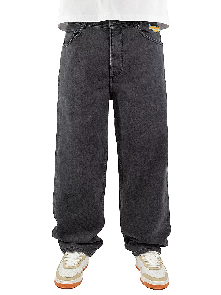 HOMEBOY X-Tra Monster Baggy Fit Jeans Grey 27/L32 2