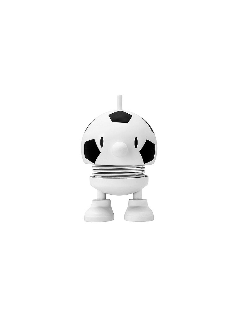 Dekofigur 7,6cm FUSSBALL BUMBLE S Weiss weiss baby