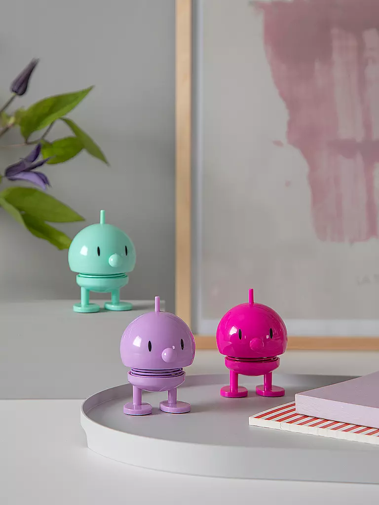 HOPTIMIST | Dekofigur Classic Bumble 10,5cm Lavender | mint
