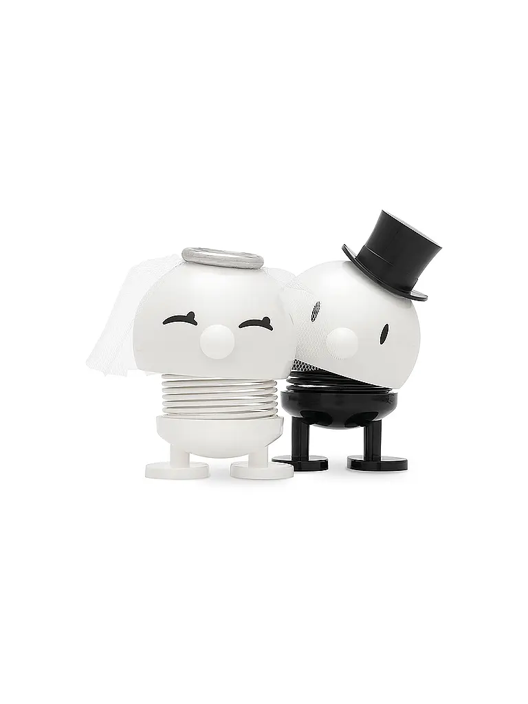 HOPTIMIST | Dekofigur Hochzeitsbräutigam Schwarz | 