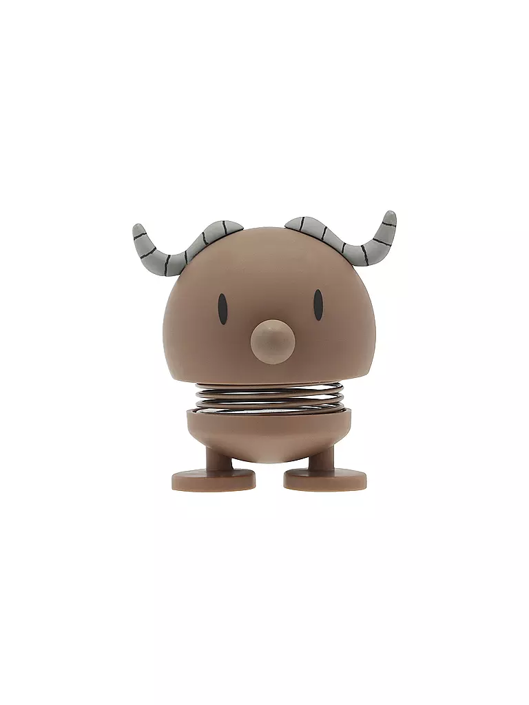 HOPTIMIST | Dekofigur Soft Buffalo 7,6cm Brown  | braun
