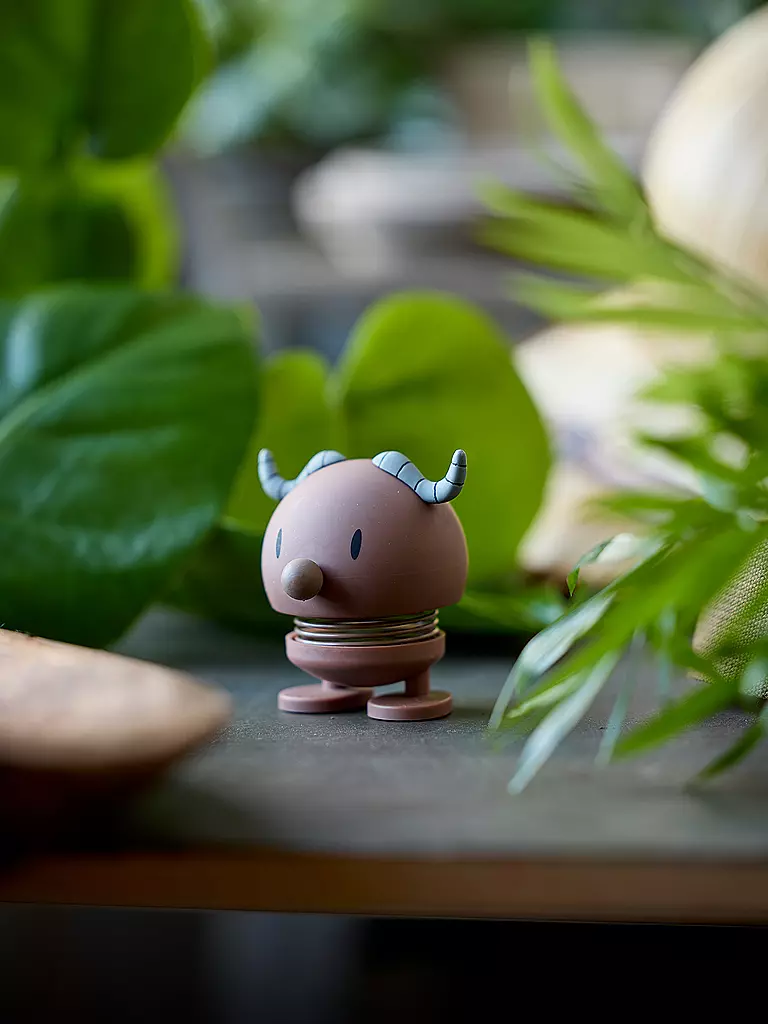 HOPTIMIST | Dekofigur Soft Buffalo 7,6cm Brown  | braun
