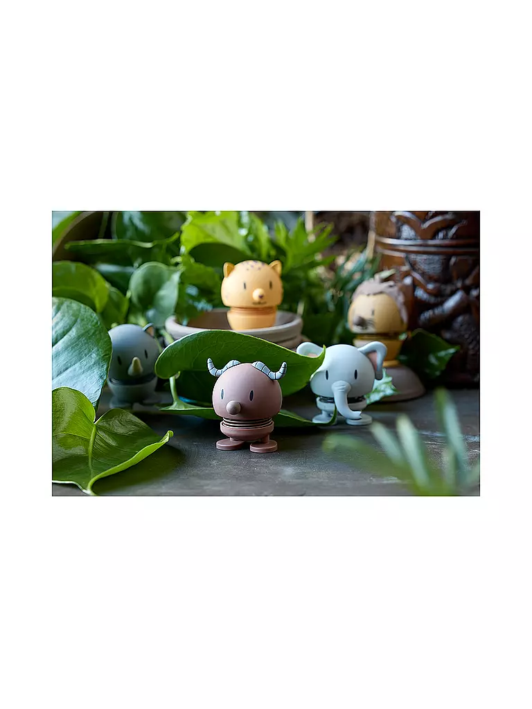 HOPTIMIST | Dekofigur Soft Elephant 7,6cm Grey | hellgrau