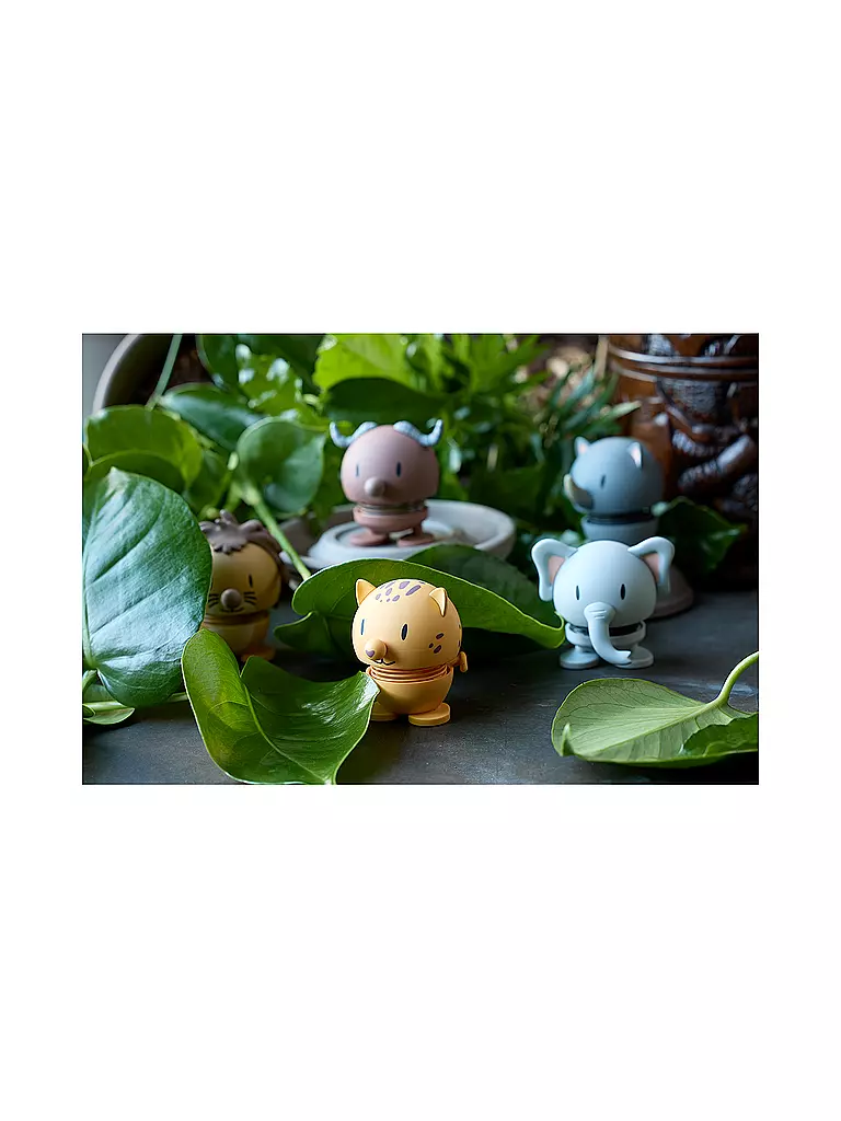 HOPTIMIST | Dekofigur Soft Elephant 7,6cm Grey | hellgrau