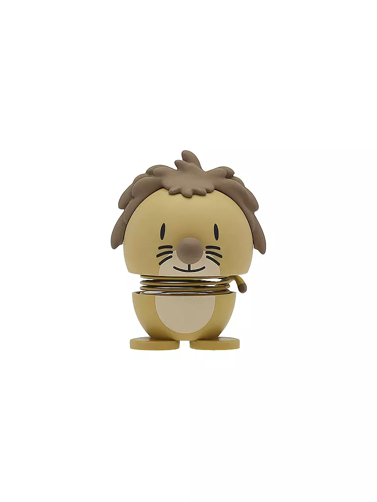 HOPTIMIST | Dekofigur Soft Lion 7,6cm Orange  | hellbraun