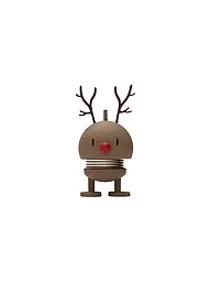 HOPTIMIST | Dekofigur Soft Reindeer Bumble 9,5cm Chocolate | Camel