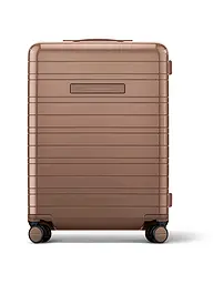 HORIZN STUDIOS | Trolley H6 RE Check-In Reisekoffer 64cm glossy mocha | Hellbraun