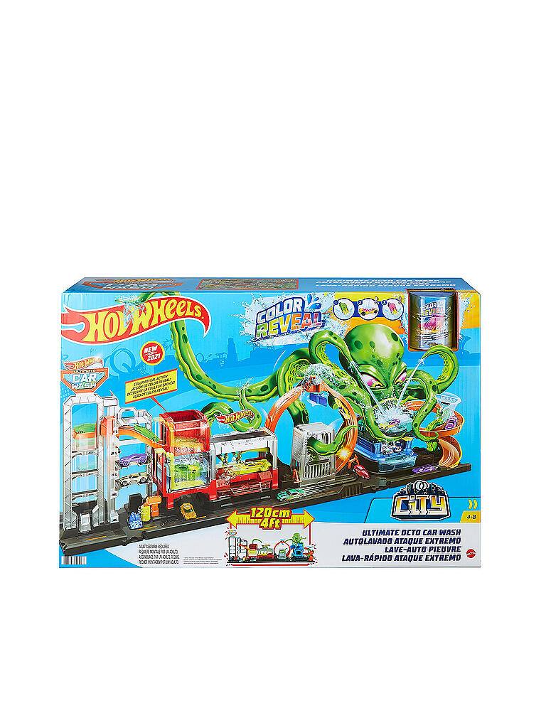 HOT WHEELS | City Color Reveal Ultimative Auto-Waschanlage | keine Farbe