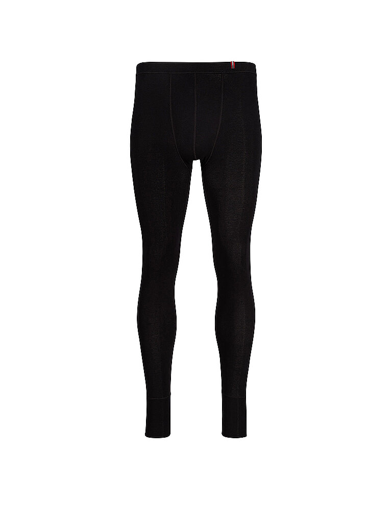 HUBER Lange Unterhose black schwarz | XXL