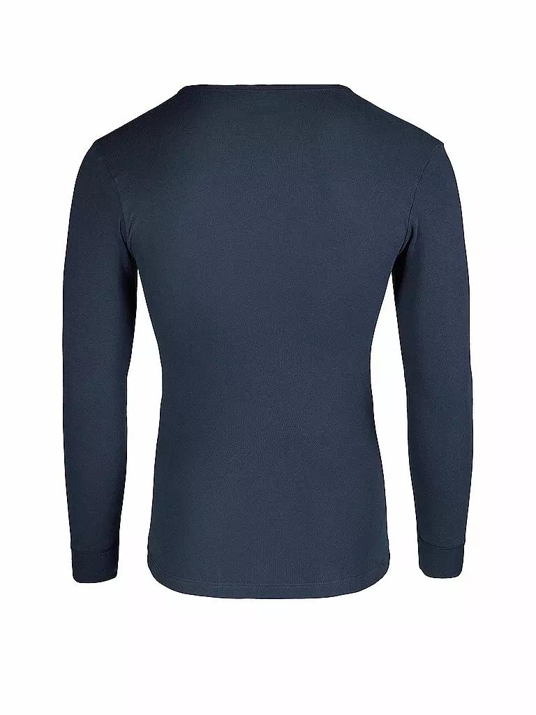HUBER | Langarmshirt "Comfort" (Marine) | blau
