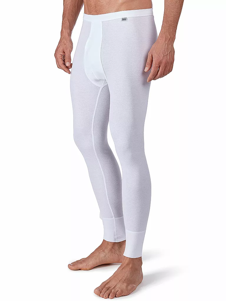 HUBER | Lange Unterhose "Comfort" (Weiß) | weiss