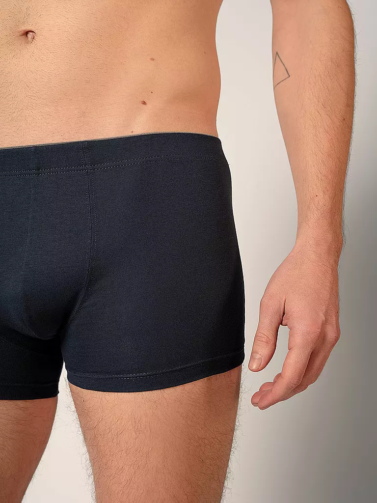 HUBER | Pants 3er Pkg. blue black selection | weiss