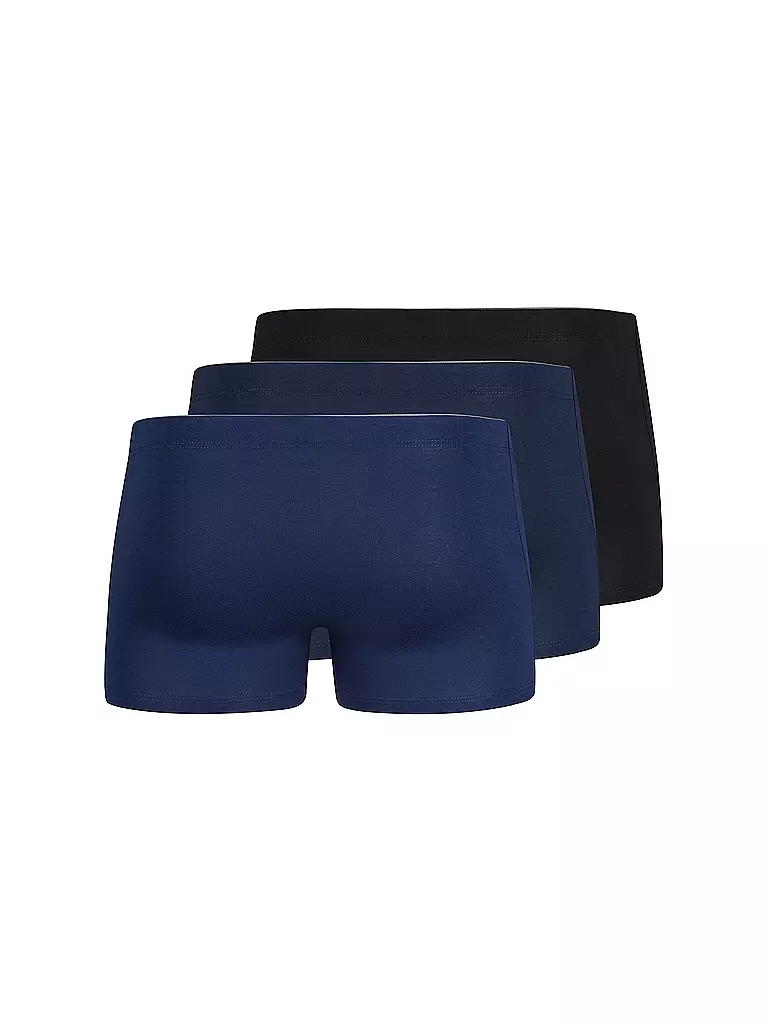 HUBER | Pants 3er Pkg. blue black selection | weiss