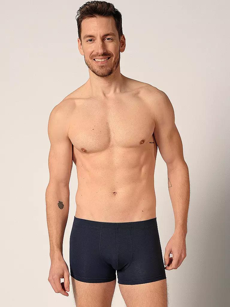 HUBER | Pants 3er Pkg. blue black selection | weiss