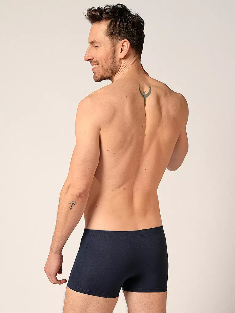 HUBER | Pants 3er Pkg. blue black selection | weiss
