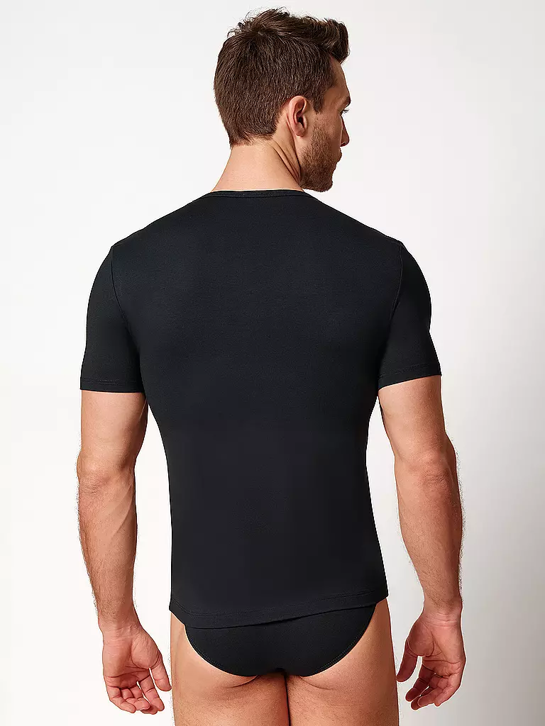 HUBER | T-Shirt | schwarz