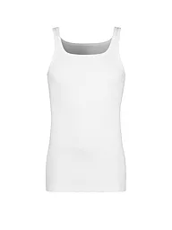 HUBER | Trägershirt - Unterhemd  "Comfort" (Weiß) | weiss