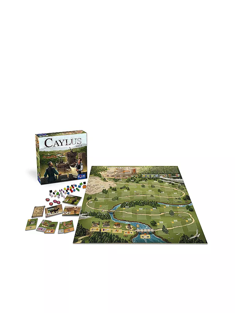 HUCH | Brettspiel - Caylus 1303 | keine Farbe