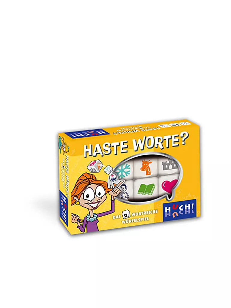 HUCH | Haste Worte - Das 2. wortreiche Würfelspiel | keine Farbe