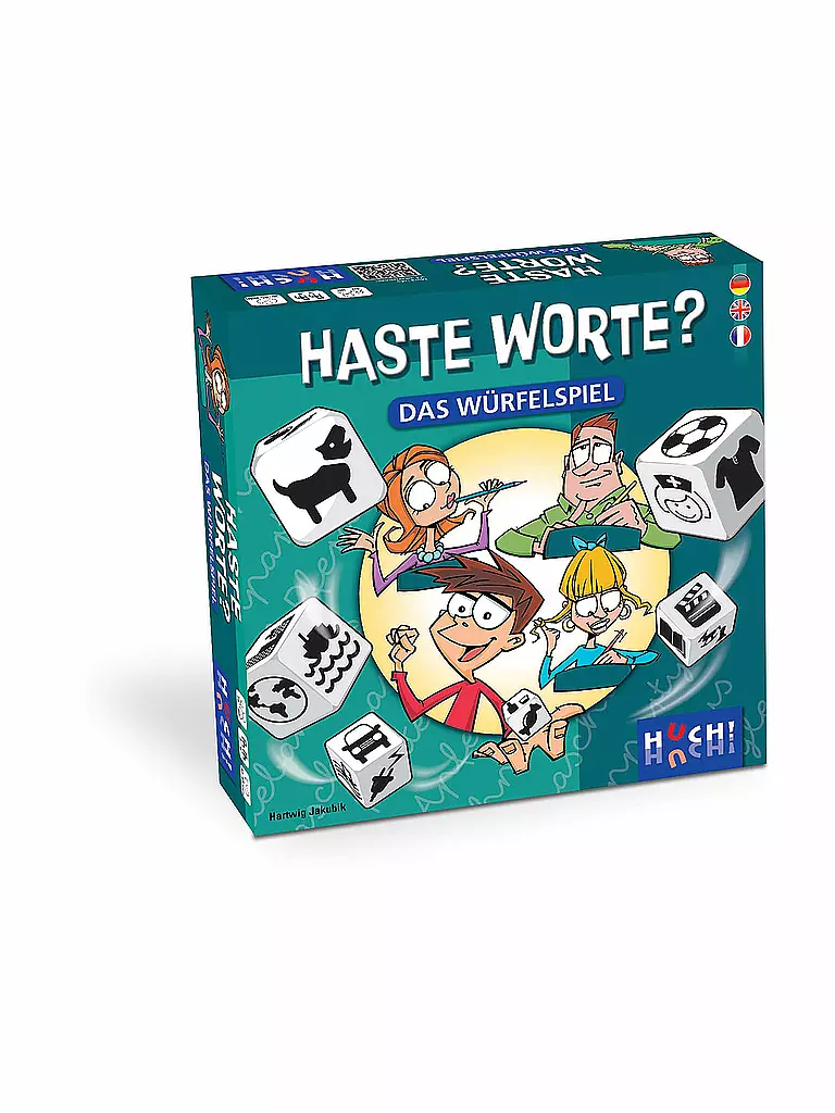 HUCH | Haste Worte - Das Würfelspiel | keine Farbe