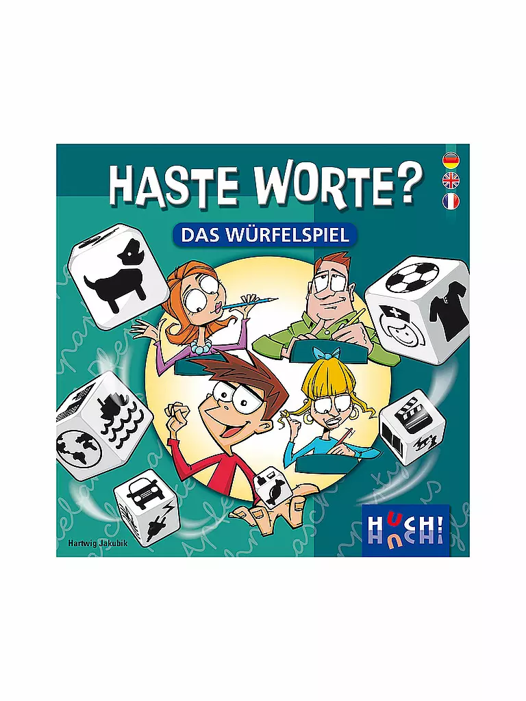 HUCH | Haste Worte - Das Würfelspiel | keine Farbe