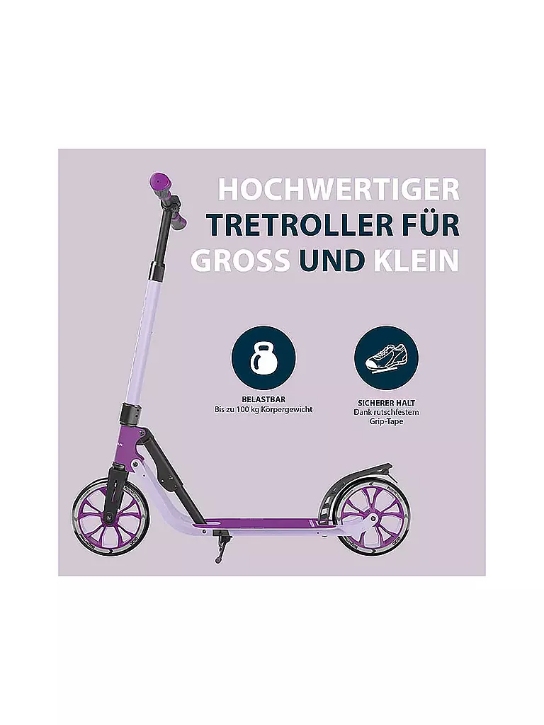 HUDORA | BigWheel® 205 Advanced lavender | keine Farbe