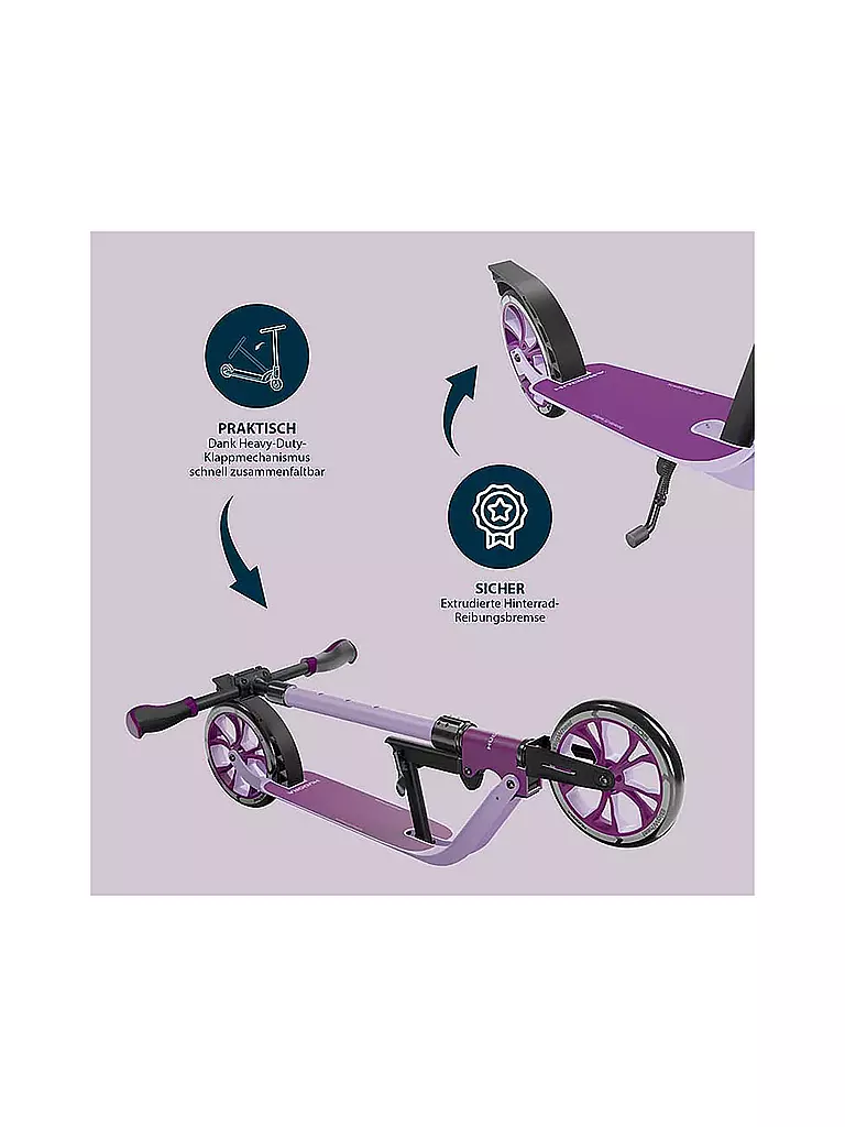 HUDORA | BigWheel® 205 Advanced lavender | keine Farbe