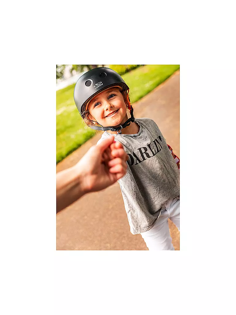 HUDORA | Skaterhelm Anthrazit Gr. 51-55 | grau