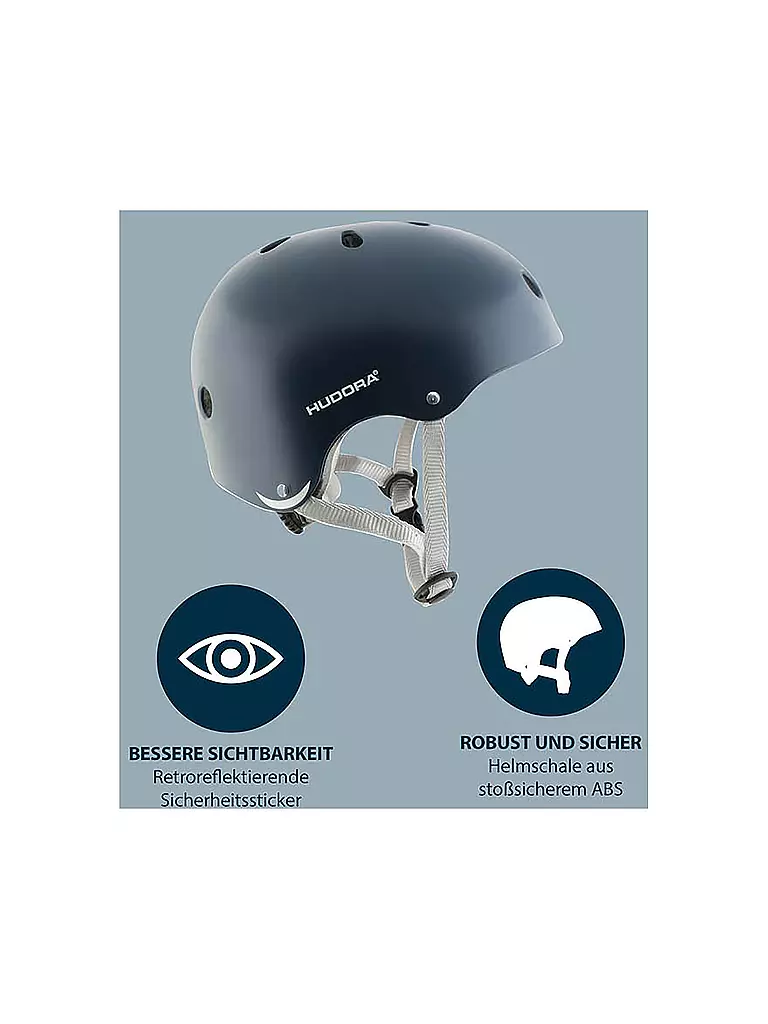 HUDORA | Skaterhelm midnight 51-55 | keine Farbe