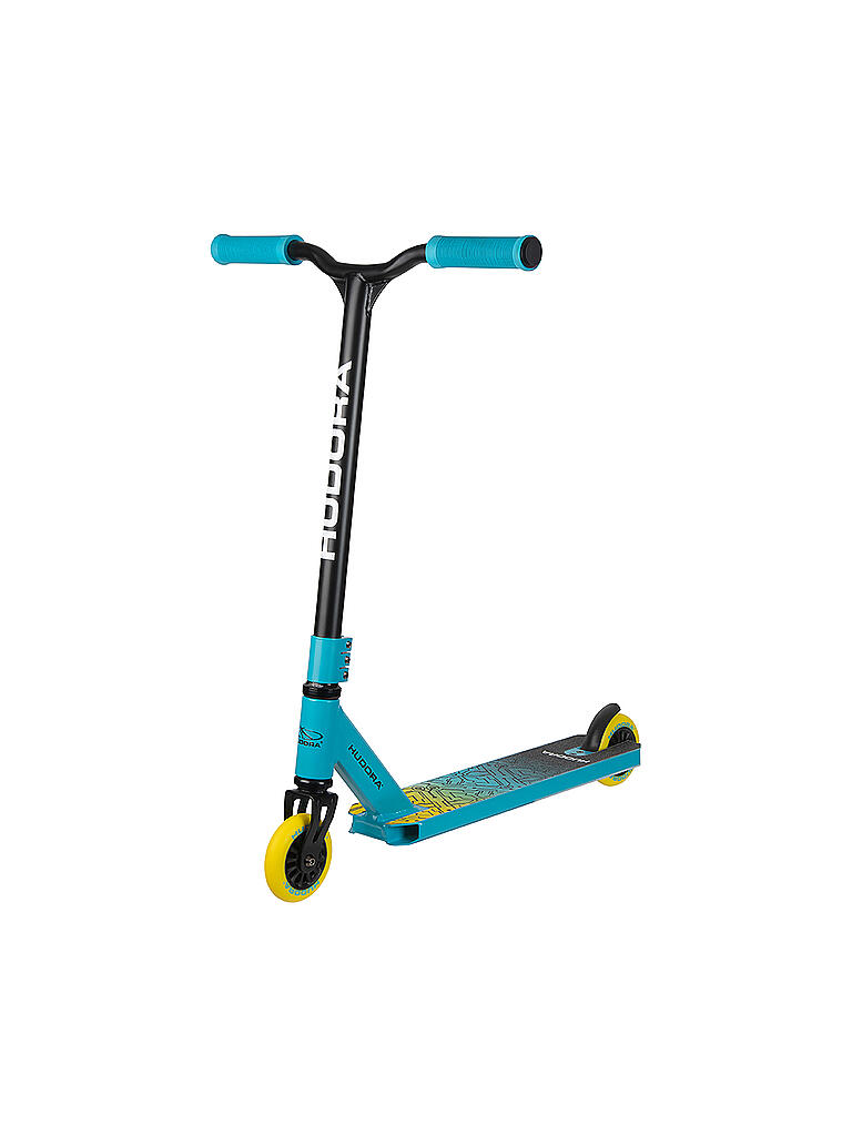 HUDORA Stunt Scooter XQ-12.1, blauw, robuuste stuntstep voor trucs 14062
