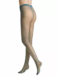 HUDSON | Modestrumpfhose FANCY NET 20 DEN black | blau