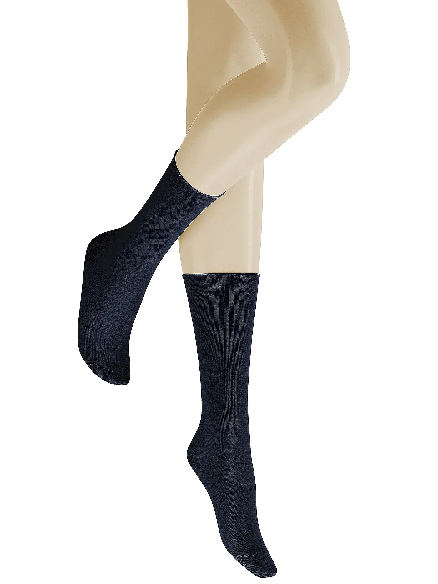 HUDSON | Socken RELAX FINE beige | blau