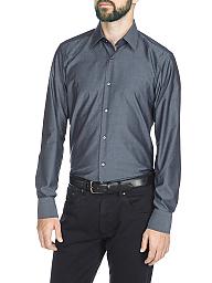 HUGO BOSS | Hemd Regular-Fit "Enzo" | grau