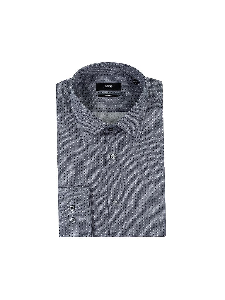 HUGO BOSS | Hemd Slim-Fit "Jacob" | grau