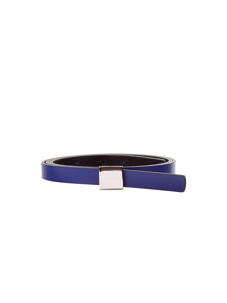 HUGO BOSS | Leder-Wendegürtel | blau