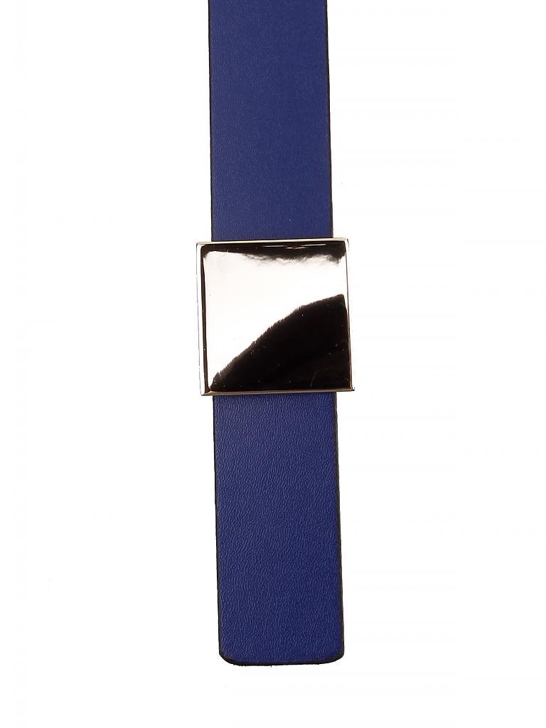 HUGO BOSS | Leder-Wendegürtel | blau