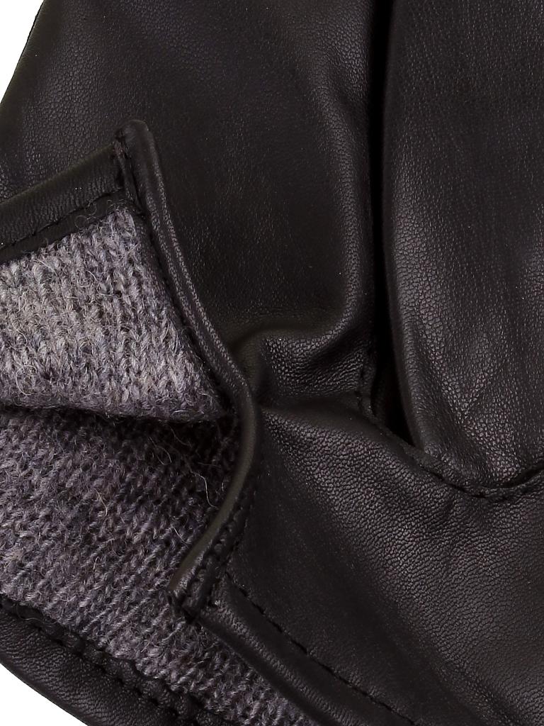 HUGO BOSS | Lederhandschuhe "Haindt" | schwarz