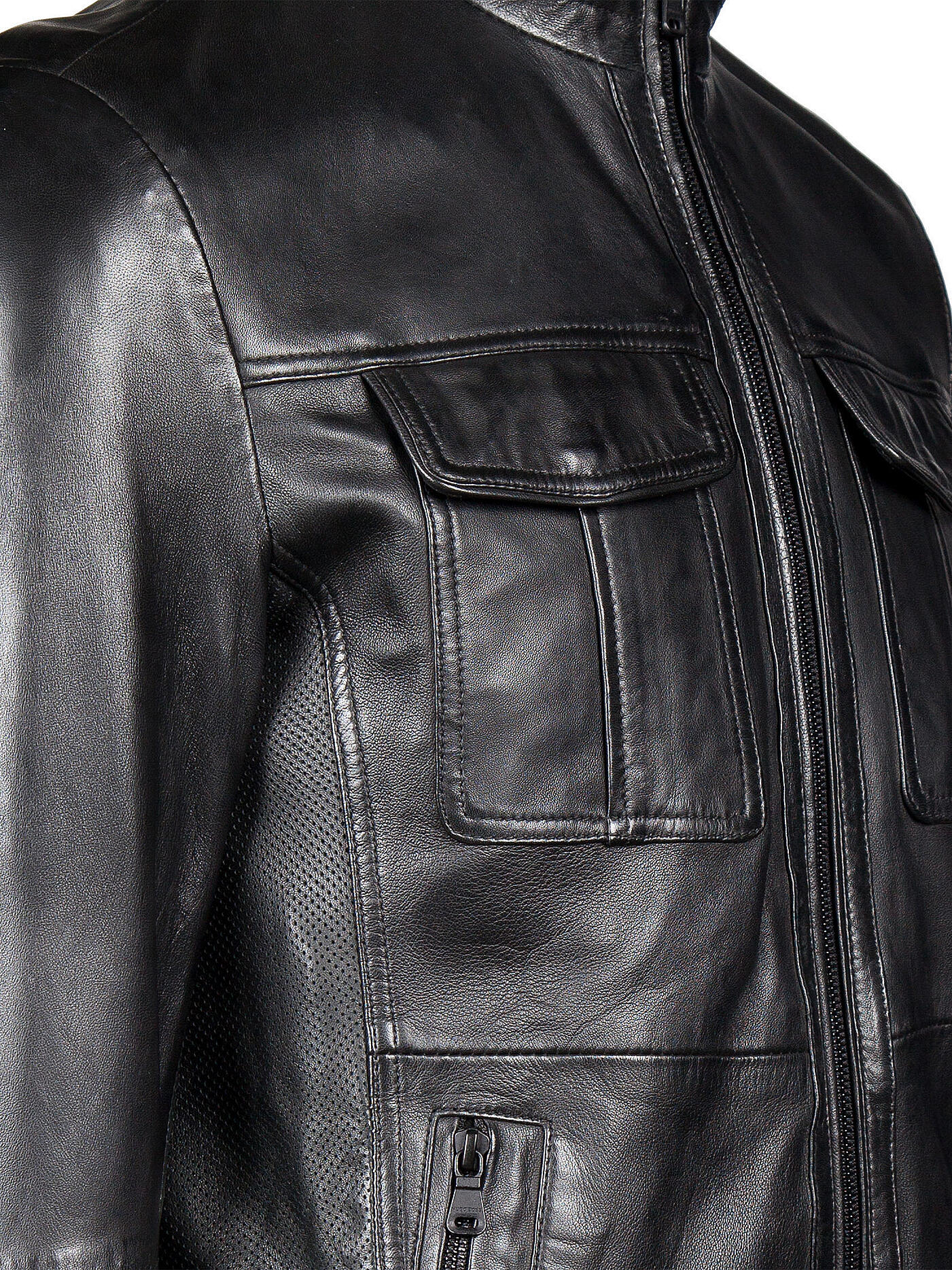 HUGO BOSS | Lederjacke "Malron" | 